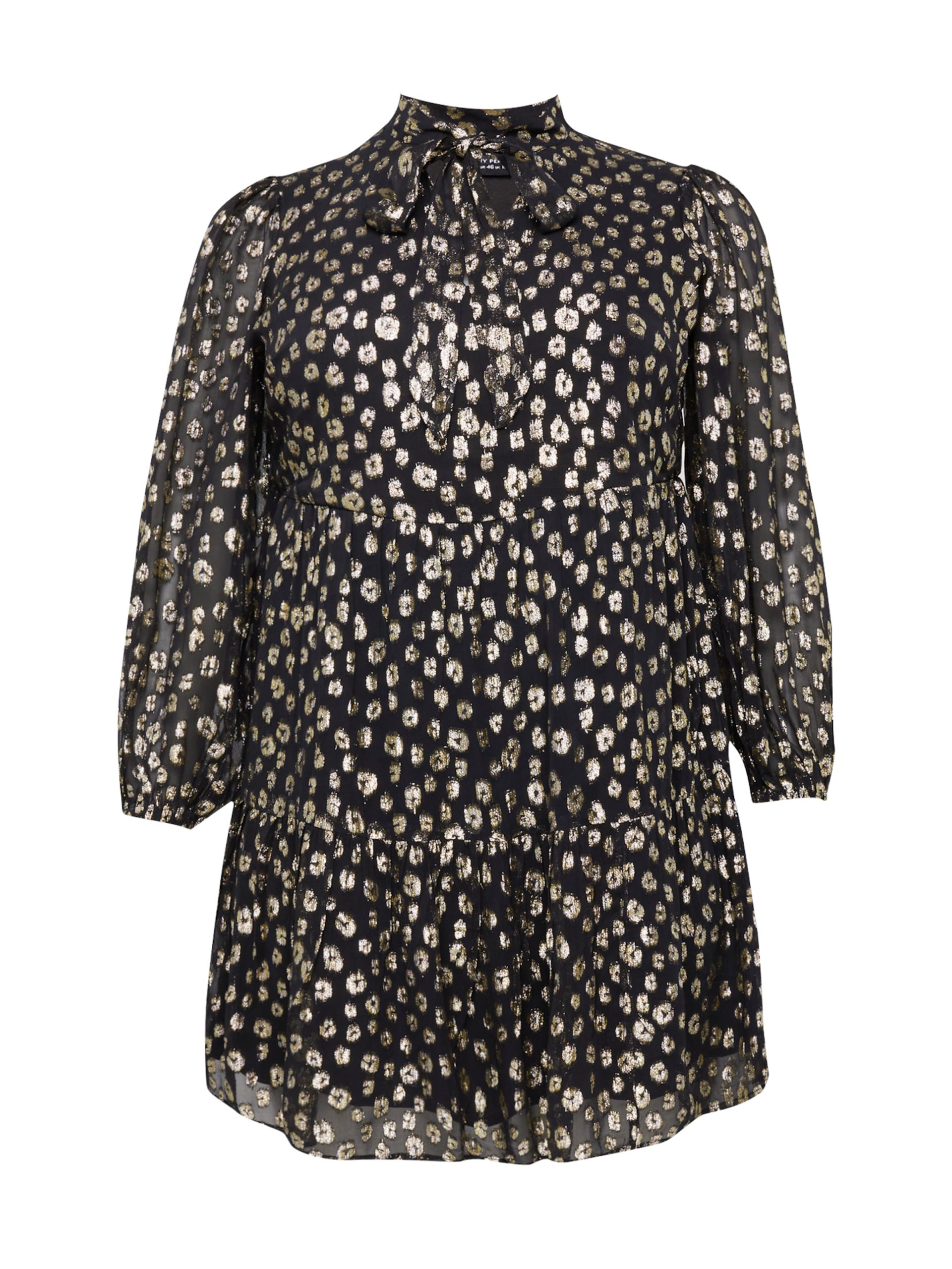 Vestido Dorothy Perkins Curve en Oro 9169794 Oferta caliente